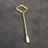 Interior Door Emergency Key, Key Pin for Interior Privacy Door Lock Compatible for Bedroom Bathroom, Square Ring- 8 Pack
