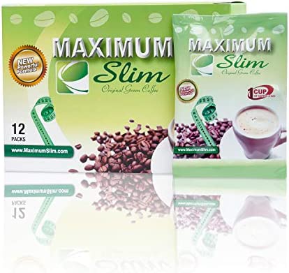 Premium Coffee BOOSTS your Metabolism DETOXES your Body & CONTROLS your Appetite. EFFECTIVE WEIGHT LOSS FORMULA has Original Green Coffee & Natural Herbal Extracts (Laxative Free), 12