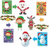 Christmas Stickers for Kids Christmas Party Favors for Kids Christmas Gifts for Kids Christmas Sticker Sheets Kids Classroom Rewards Christmas DIY Stickers for 24 Players