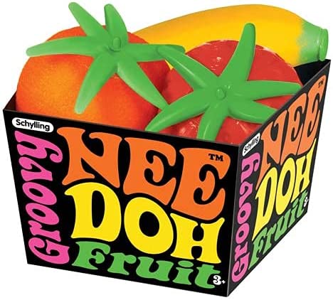 Schylling Nee Doh Groovy Fruit - Novelty Toy (GFND)