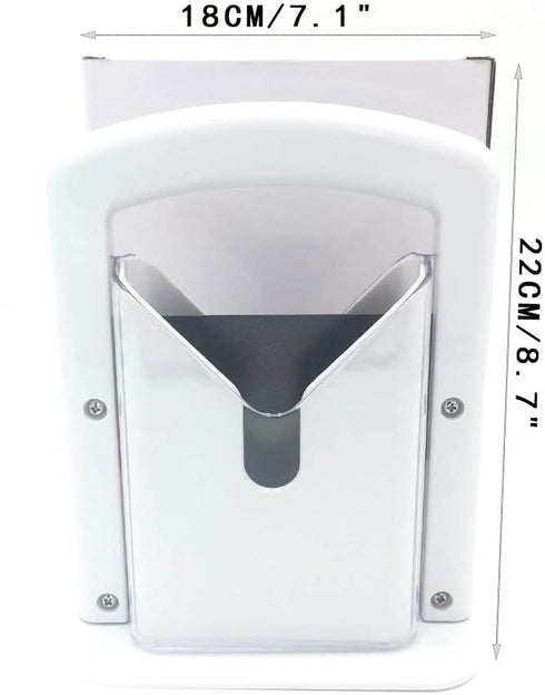 Bagel Slicer,The Original Universal Slicer with Safe Grip and Safety Shield for Bagels, Breads, Muffins, Buns, Rolls,White,