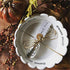 Mud Pie 4881012S Candy Dish"Sweet Stuff" with Scoop, White