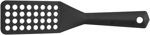 Black Nonstick Slotted Spatula/Turner for Crepes, Brownies, Lasagna