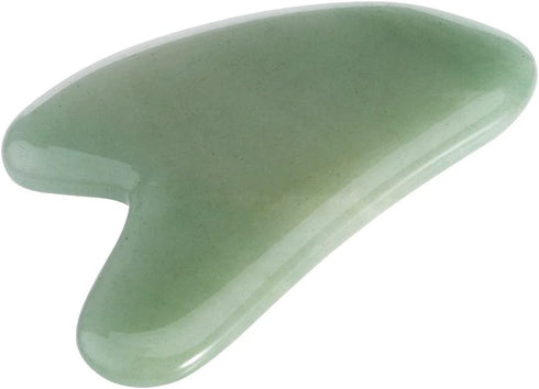 Rosenice Aventurine Massaging Scraping Massage Tools Natural Stone Board guasha Stone for SPA Acupuncture
