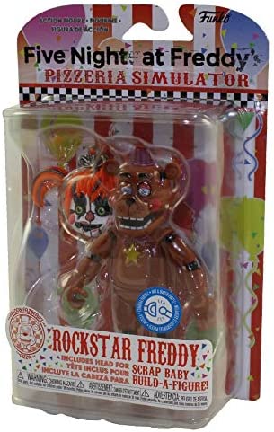 Funko Five Nights at Freddy's Pizza Simulator - Rockstar Freddy Collectible Figure, Multicolor