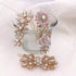 3PCS Rhinestone Bling Flower Small Mini Barrette Decorative Hair Clips Accessories for Thin Hair Women