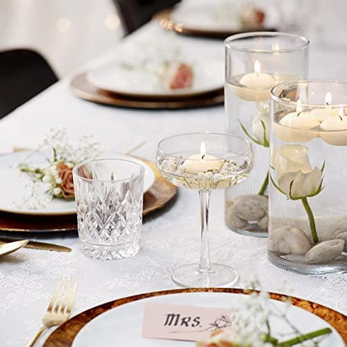 Bolsius Floating Candle-White, Wax, 4.5cm w X 3cm h