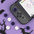 GeekShare 4PCS Cute Ghost Halloween Thumb Grip Caps,Soft Silicone Joystick Cover Compatible with Nintendo Switch / OLED / Switch Lite