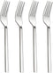 Doryh Stainless Steel Dinner Forks, 7.87-Inch Table Fork, Set of 12