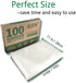 ILEN Vacuum Sealer Bags 100 Count Gallon Size Pre-cut 11x16 Inches with BPA Free Heavy Duty for Food Saver, Sous Vide