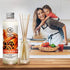 Cinnamon Reed Diffuser Refill with Natural Essential Cinnamon Oil 6.8 Fl Oz - Fresh & Long Lasting Fragrance - Reed Diffuser Oil Refill for Aromatherapy - Home - Fitness - Boutique
