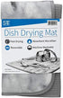 S&T INC. Marble Print Dish Drying Mat, 16 Inch by 18 Inch