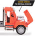 DRIVEN by Battat – Micro Dump Truck – Toy Dump Truck with Lights, Sounds, and Movable Parts for Kids Age 3 and Up