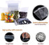 300pcs Zipper Poly Bags, Magicalmai Clear Plastic Zip Lock Baggies Reclosable Thicken Zip Bags for Small Items/Food Storage/Jewelry/Samples/Snack Various Sizes (2x2,3x4,4x6)