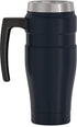 THERMOS Stainless King Vacuum-Insulated Travel Mug, 16 Ounce, Matte Blue