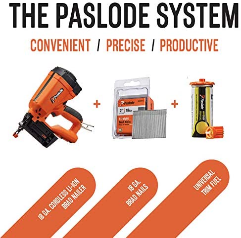Paslode, Universal Short Yellow Trim Fuel, 816007, For Paslode Finish and Brad Nailers, 2 Pack