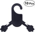 UEETEK Pet Clothes Hangers for Dog Cat Baby Toddler Small Coat Hanger Size S Pack of 10