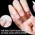Makartt Nail Tip Clips Quick Building Poly Nail Gel with Dual Nail Forms 12Pcs Clear Acrylic Nail Clips 72Pcs Dual Forms Nail Molds Beginners Build Nail Gel Nail Art Tools