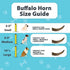 Full-Size Water Buffalo Horns for Dogs - All-Natural Long Lasting Dog Chews from Grass Fed Cattle, Tasty Treat for Oral Hygiene Rawhide Alternative - Small, Medium & Large Breed Dogs - 3 Pack (Small)