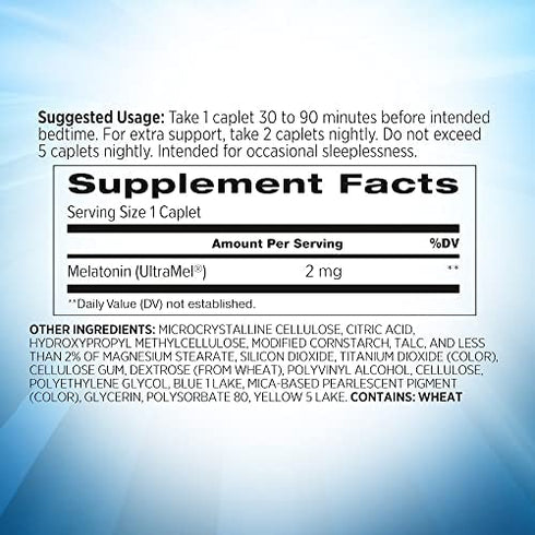 REMfresh 2mg Advanced Melatonin Sleep Aid Supplement (12 Caplets) | Drug-Free, Sleeping Pills to Support Restful, Natural Sleep | #1 Doctor Recommended | Pharmaceutical-Grade, Ultrapure Melatonin