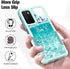 Voanice for Samsung Galaxy A03S Case with Tempered Glass Screen Protector, Dual Layer Heavy Duty Rugged Shockproof Hard PC +Soft Silicone Protective Hybrid Cover Women Men for Samsung Galaxy A03S-Teal