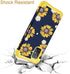 Fingic Compatible with Samsung Galaxy A71 5G Case Sunflower 3 in 1 Heavy Duty Protection Hybrid Hard PC Soft Silicone Rugged Bumper Full-Body Shockproof Protective Case for Galaxy A71 5G, Yellow