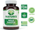 Milk Thistle - 180 Count - Standardized Silymarin Extract for Maximum Liver Support - Detox, Cleanse & Maintain Your Liver – 1350 mg Extract & Seed Complex - Natural Herbal Supplement - 60 Servings