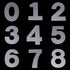 RAYNAG 0-8 Number Cake Stencils Flat Plastic Templates Cutting Number Mold 12 Inch Numerical Stencils for DIY Numbers Cakes/Cookies