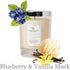 Aronica Scented Candle Gift Set 3 Pack , Soy Wax Candle Set, Aesthetic Gift for Home, Mom,Women, Valentines Day, 3.52oz x 3, Midnight Jasmine, Bamboo Garden, Blueberry Vanilla Scented Candles,