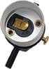 B&P Lamp® Antique Brass Finish Table Lamp Wiring Kit with a 10 Inch Harp and Push-Thru Socket
