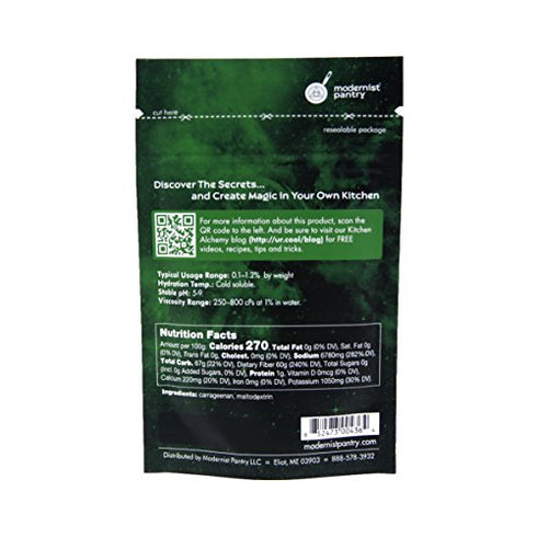 Refined Lambda Carrageenan ? Non-GMO ? Vegan ? OU Kosher Certified - 50g/2oz