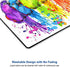 SHALYSONG Mouse pad Small Computer Mouse pad, Watercolor Parrot Mouse pad, Non-Slip Rubber Mouse pad with Personalized Animal Custom Design