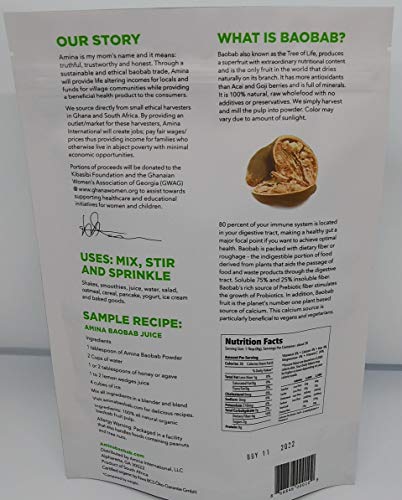 Amina Baobab - Superfruit Powder