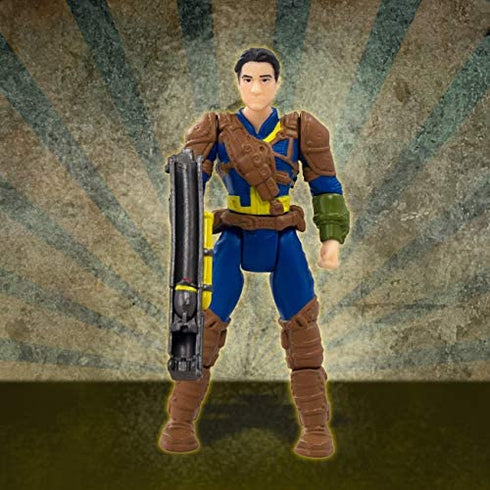 Fallout Mega Merge Figures (Nuka Cola, Vault Dweller, T-45 Power Armor, T-52, X-01 Armor, Nick Valentine) (Vault Dwelller)