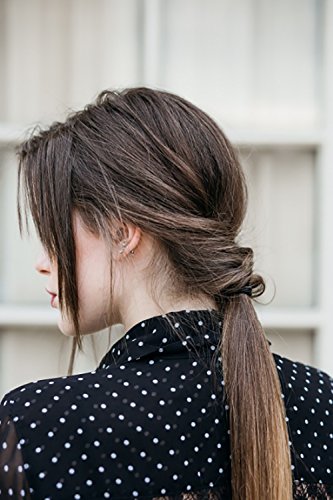 REVLON Extra Thick Black Hair Elastics, 15 Count