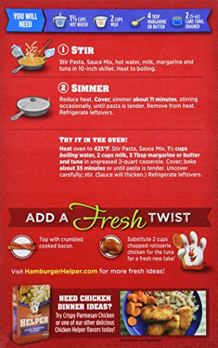 Betty Crocker TUNA CHEESY PASTA Tuna Helper 5.3oz (2 Pack)