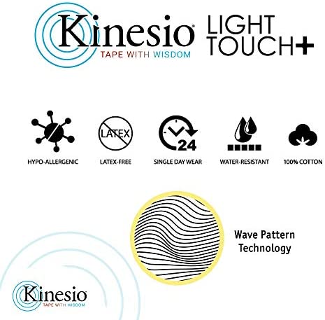 Kinesio Taping - Elastic Therapeutic Athletic Tape Tex Gold Light Touch - Take Green – 2 in. x 13 ft