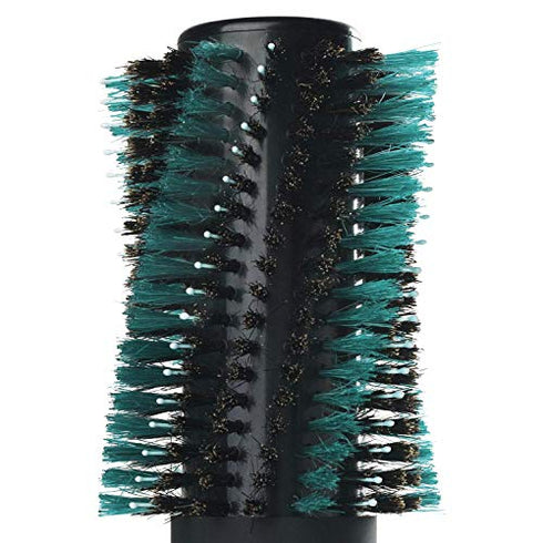Wet Brush Smooth & Shine Round Brush - for Thick to Coarse Hair - A Perfect Blow Out with Less Pain, Effort and Breakage - Spiral Bristle Design Creates Smoother Styles