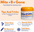 Mite-B-Gone 10% Sulfur Cream Itch Relief for Insect Bites, Acne, Itching and Redness (2oz) Fast and Effective Relief for All Bites with an All-Natural Blend of Anti-Inflammatory Ingredients