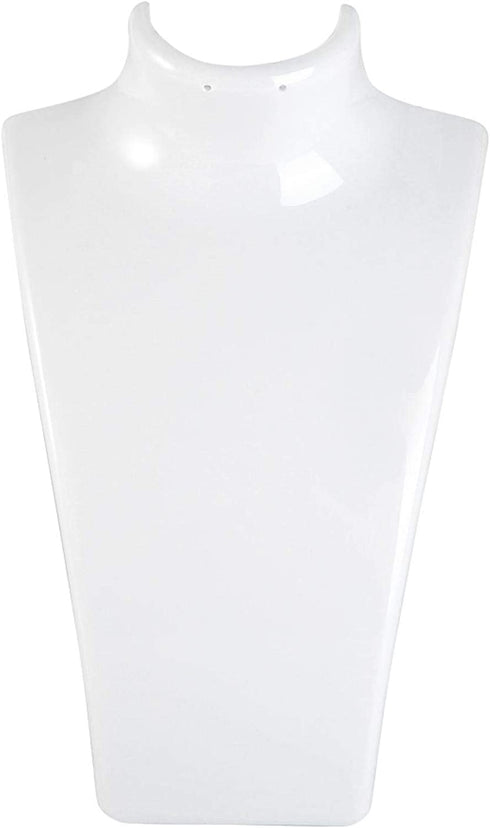 Mannequin Jewelry Display, Pendant Necklace Holder Mannequin Head Jewelry Display Stand, Bust Earrings Plastic Mannequin Stand