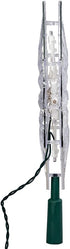 Kurt Adler 10-Light 10-1/2-Inch Clear LED 8-Point Star Treetop