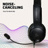 PDP Gaming LVL40 Wired Stereo Headset With Noise Cancelling Microphone: Black - PS5/PS4