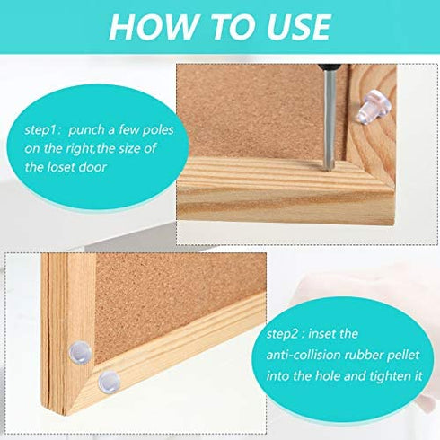 Glass Top Table Bumpers with Stem Clear Rubber Grippers Soft Clear Anti Slip Pads Non Adhesive Glass Table Rubber Grippers Furniture Cabinet Door for Outdoor, for 1/4 Inch Hole (50 Pieces)