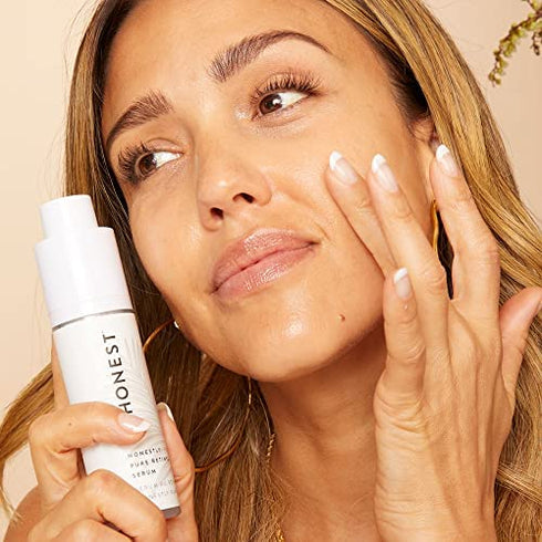 The Honest Company Beauty Honestly Honestly Pure Retinyl Serum with Retinyl Linoleat to help reduce the appearance of fine lines + wrinkles | Dermatologist Tested | Vegan + Cruelty Free | 1 Fl. Oz.