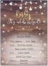 30 Baby Shower Invitations for Boy or Girl with Envelopes (30 Pack) - Baby It's Cold Outside - Gender Neutral - Fits Perfectly with Rustic Wooden Baby Shower Decorations and Supplies