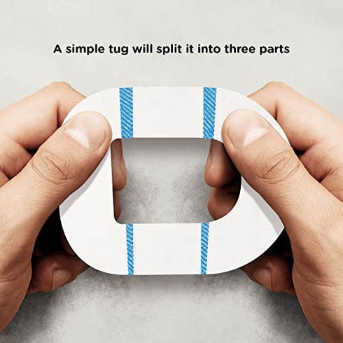 SIMPATCH – OmniPod Adhesive Patch (25-Pack) – Waterproof Adhesive, CGM Tape – Multiple Color Options