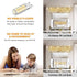 KLG G9 LED Dimmable Bulbs 6W, 40W 60W Halogen G9 Bulbs Equivalent, G9 LED Bulbs Soft White 3000K, AC120V 540lm, G9 Looped Base, Pack of 5