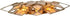 Kurt Adler 8.5-Inch Capiz Star Tree Topper with 10 Clear Lights and 1 Spare Bulb