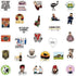 Cool Teen Stickers for Laptop, Skateboard, Unique Vinyl Decal for Water Bottle, Computer, Phone, Travel case, Bike 50pcs Pack (Letterkenny)