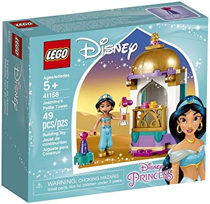 LEGO Disney Jasmine’s Petite Tower 41158 Building Kit (49 Pieces) (Discontinued by Manufacturer)
